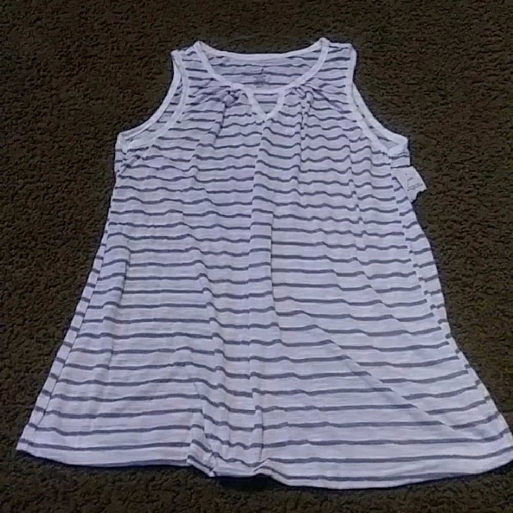 Just Be striped shirt